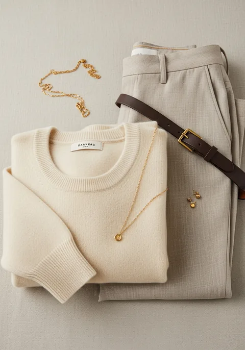 Beautiful styled flat-lay